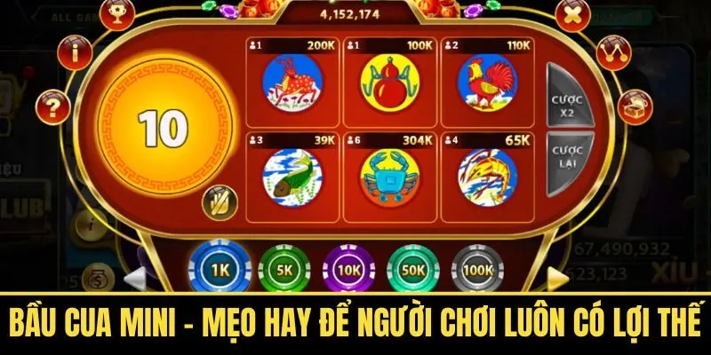 Bầu Cua Mini – Mẹo Hay Để Người Chơi Luôn Có Lợi Thế