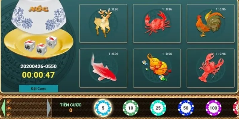 Những kiểu cược bầu cua tôm cá online phổ biến hiện nay