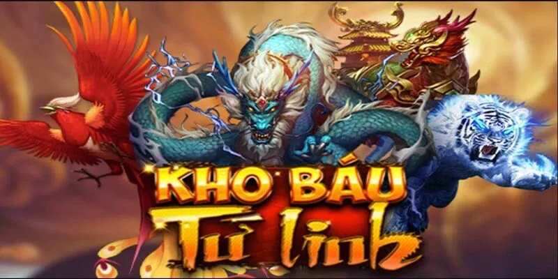 Giao diện Slot Kho Báu Tứ Linh đẹp mắt, đầy sắc màu