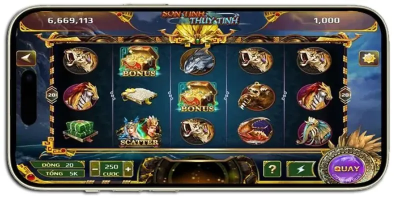 Mẹo chơi Slot Sơn Tinh Thủy Tinh giúp tăng cơ hội thắng lớn
