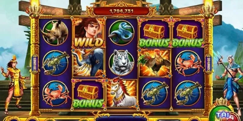 Slot Sơn Tinh Thủy Tinh dựa trên truyền thuyết dân gian Việt Nam