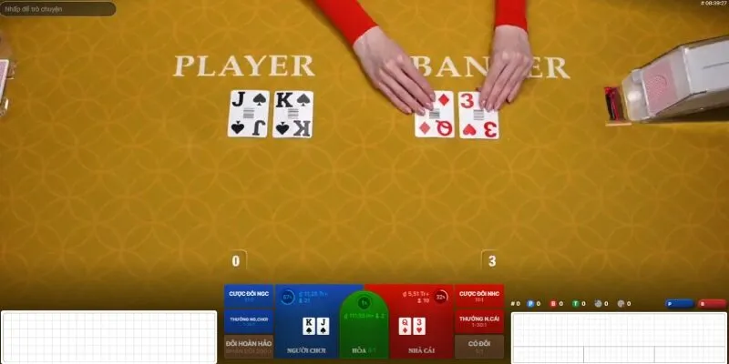 Sơ lược về cách bắt hòa Baccarat